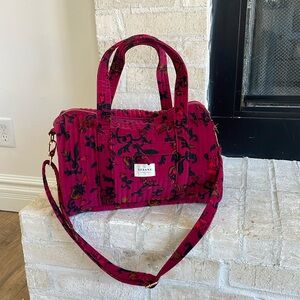 Sezane Quilted Bowling Bag - Otto print